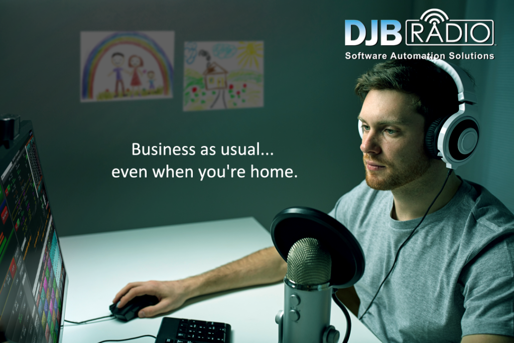 DJB Radio - Internet Voice Tracking - Business as usual - Ad